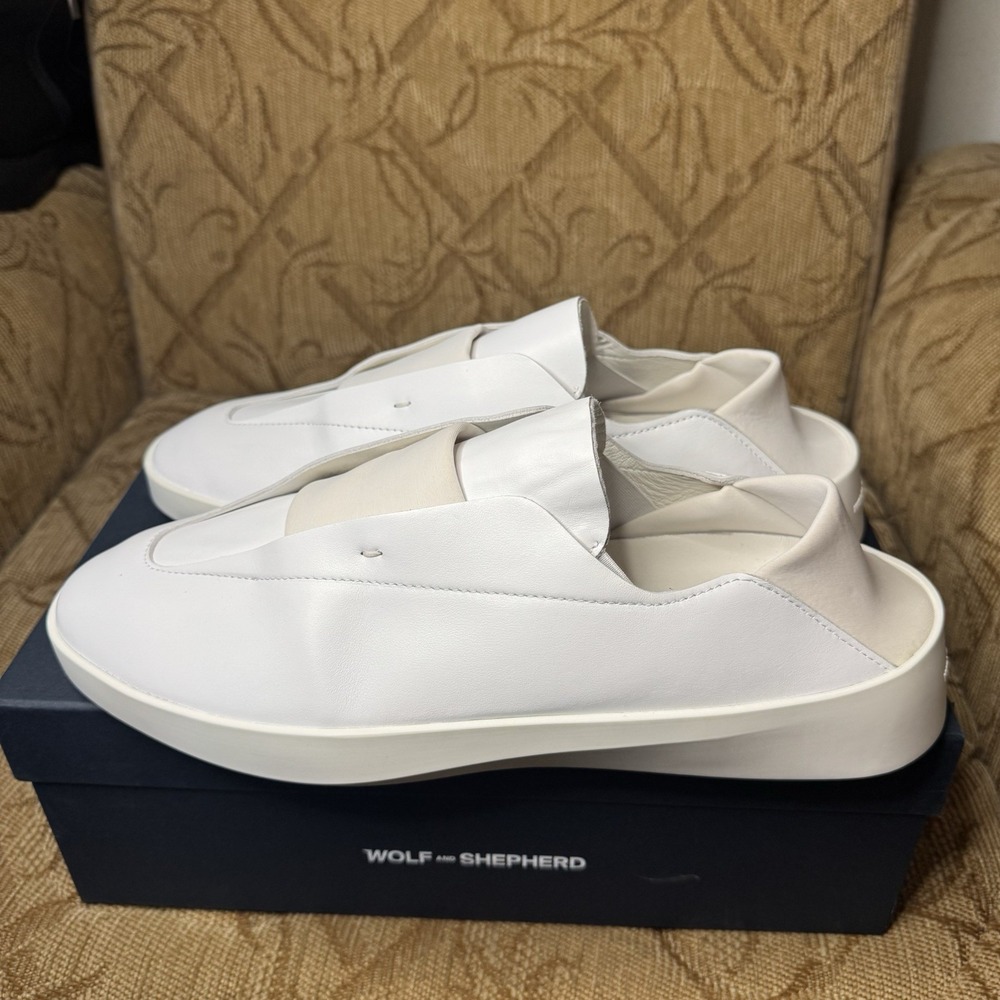 Wolf & Shepherd Cruise Sneakers Men's Size 12‎ White Shoes NIB!